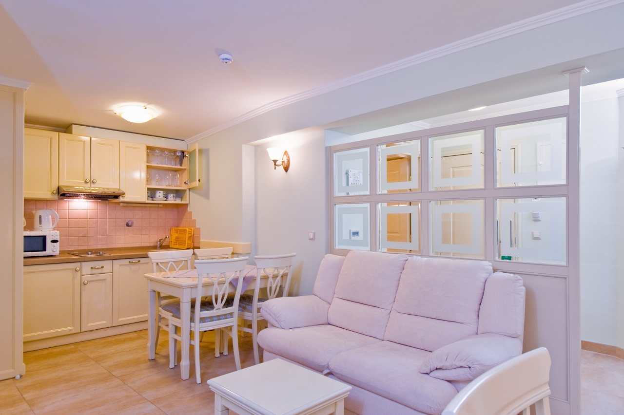 UN APPARTEMENT AVEC UNE CHAMBRE 46.5 m2, 2 + 1 PERSONNES, Non. 301
